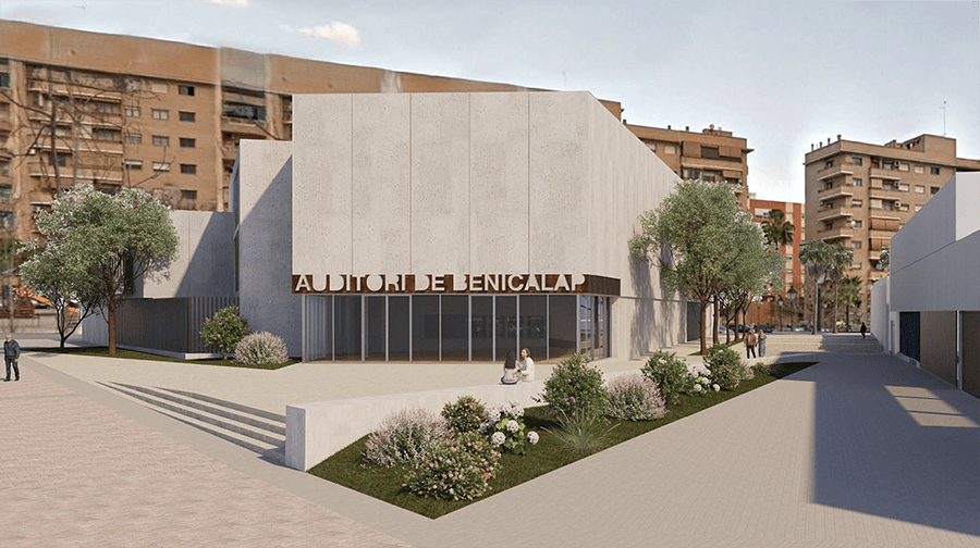 El nuevo Auditori de Benicalap incorporará soluciones acústicas avanzadas para conciertos y ensayos de gran formato
