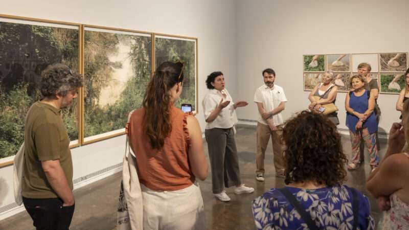 El IVAM acoge una visita comentada a la muestra ‘La Albufera’ a cargo de los artistas Bleda y Rosa y la creadora Teresa Marín