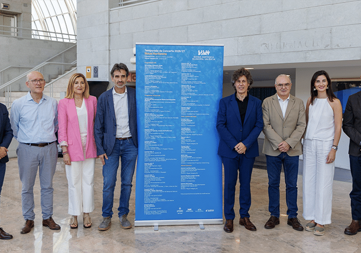 La Banda Simfònica Municipal presenta la temporada 2026-27 con 25 programas y abierta a “Nous Horitzons”