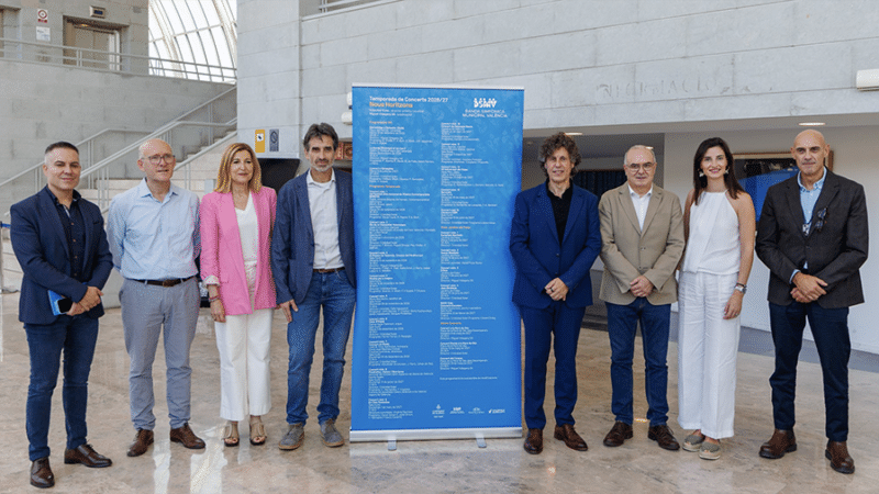 La Banda Simfònica Municipal presenta la temporada 2026-27 con 25 programas y abierta a “Nous Horitzons”