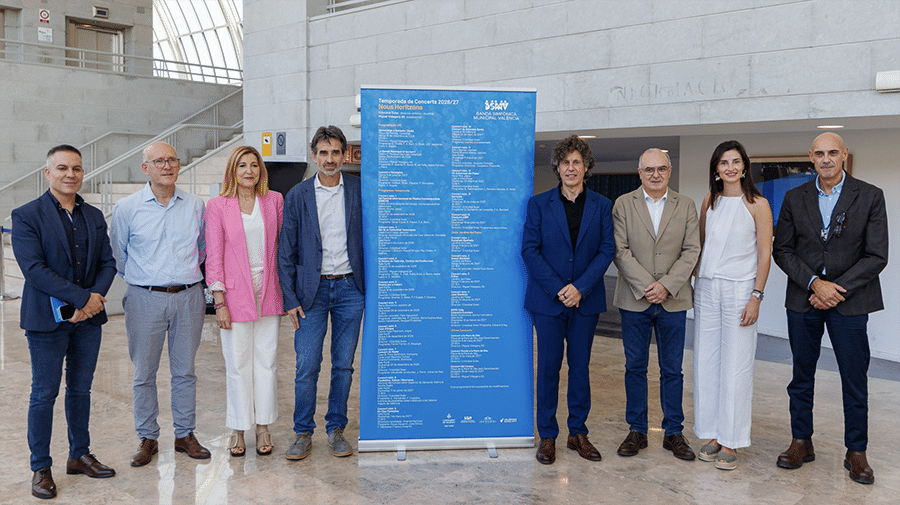La Banda Simfònica Municipal presenta la temporada 2026-27 con 25 programas y abierta a “Nous Horitzons”