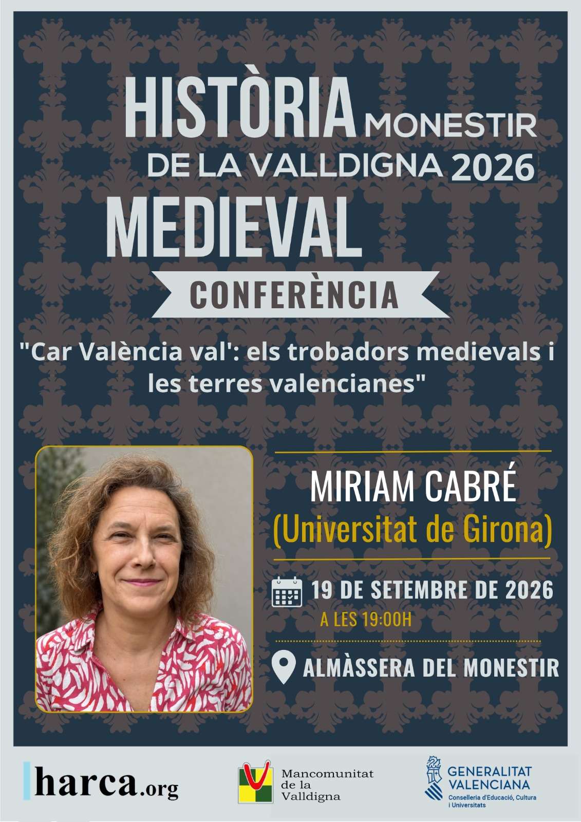 Miriam Cabré lleva la Valencia de los trovadores al Monasterio de Valldigna
