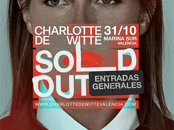 CHARLOTTE DE WITTE AGOTA TODAS LAS ENTRADAS PARA SU GRAN NOCHE DE HALLOWEEN EN VALENCIA