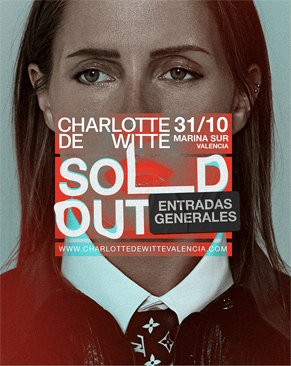 CHARLOTTE DE WITTE AGOTA TODAS LAS ENTRADAS PARA SU GRAN NOCHE DE HALLOWEEN EN VALENCIA