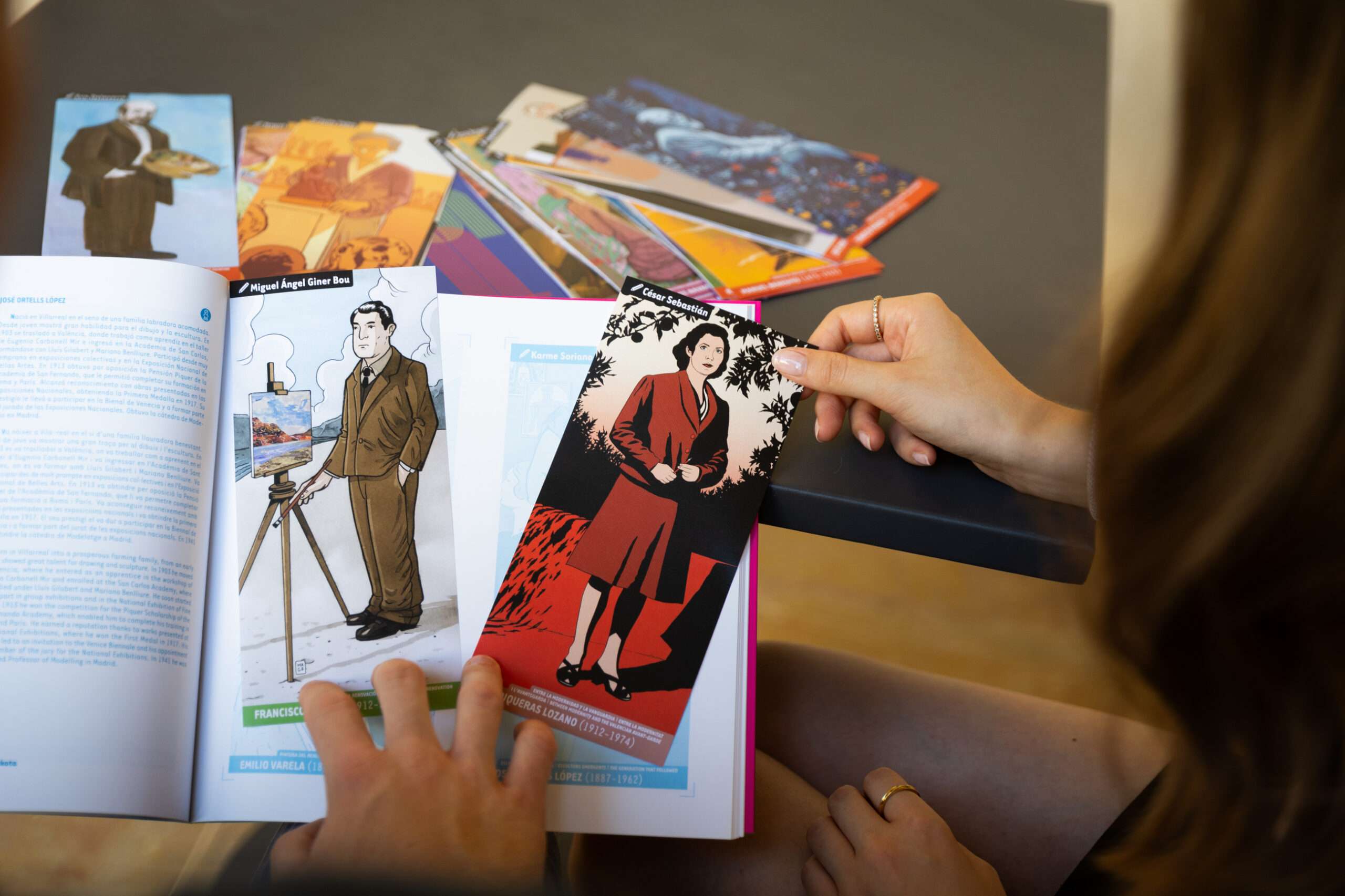 El Centre del Carme finaliza la exposición ’34 Ilustres escultores x 34 Ilustrados’ con la publicación de un libro sobre la modernidad artística valenciana