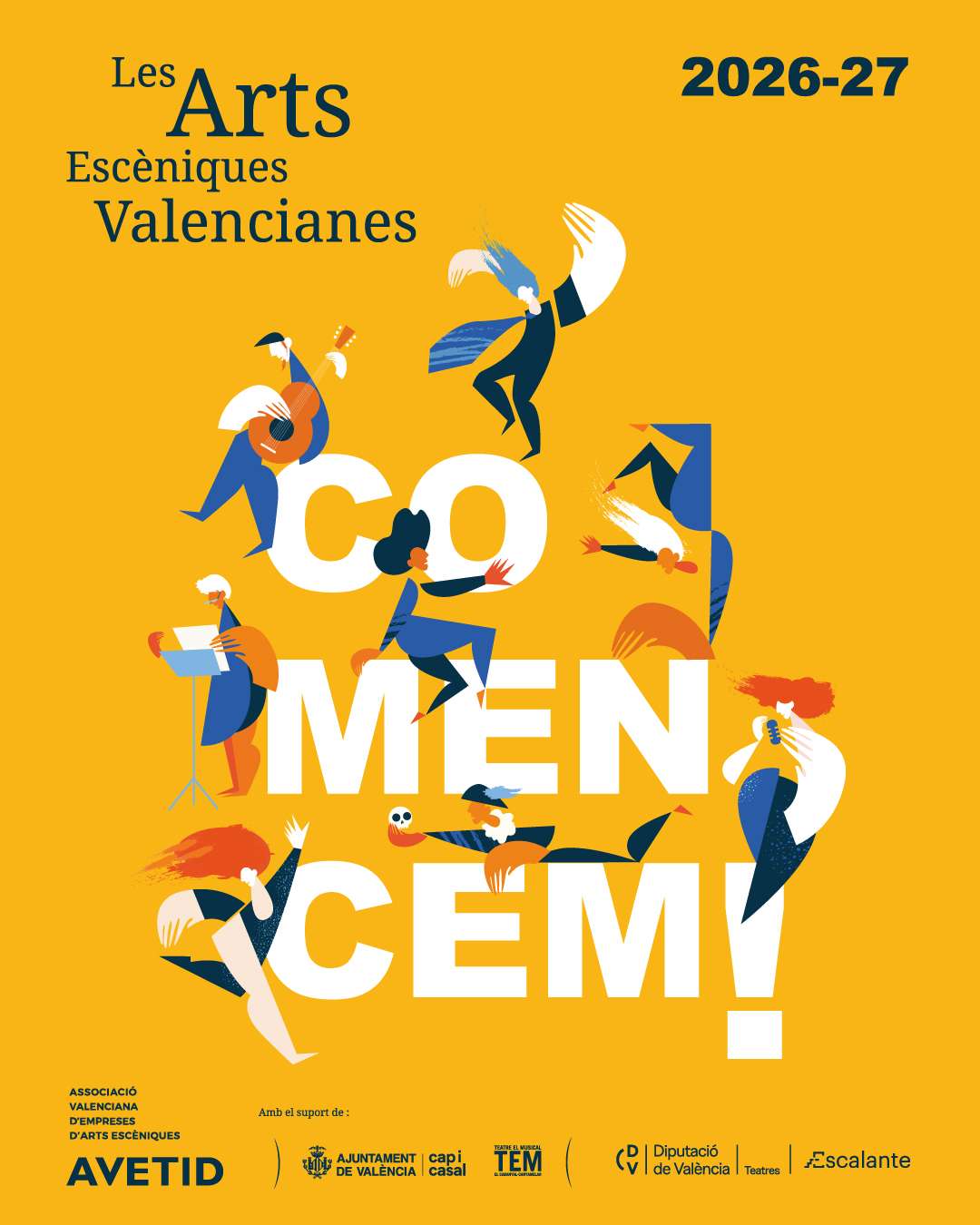 AVETID invita a descubrir la Temporada 2026-2027 con ‘Les arts escèniques valencianes… COMENCEM!’