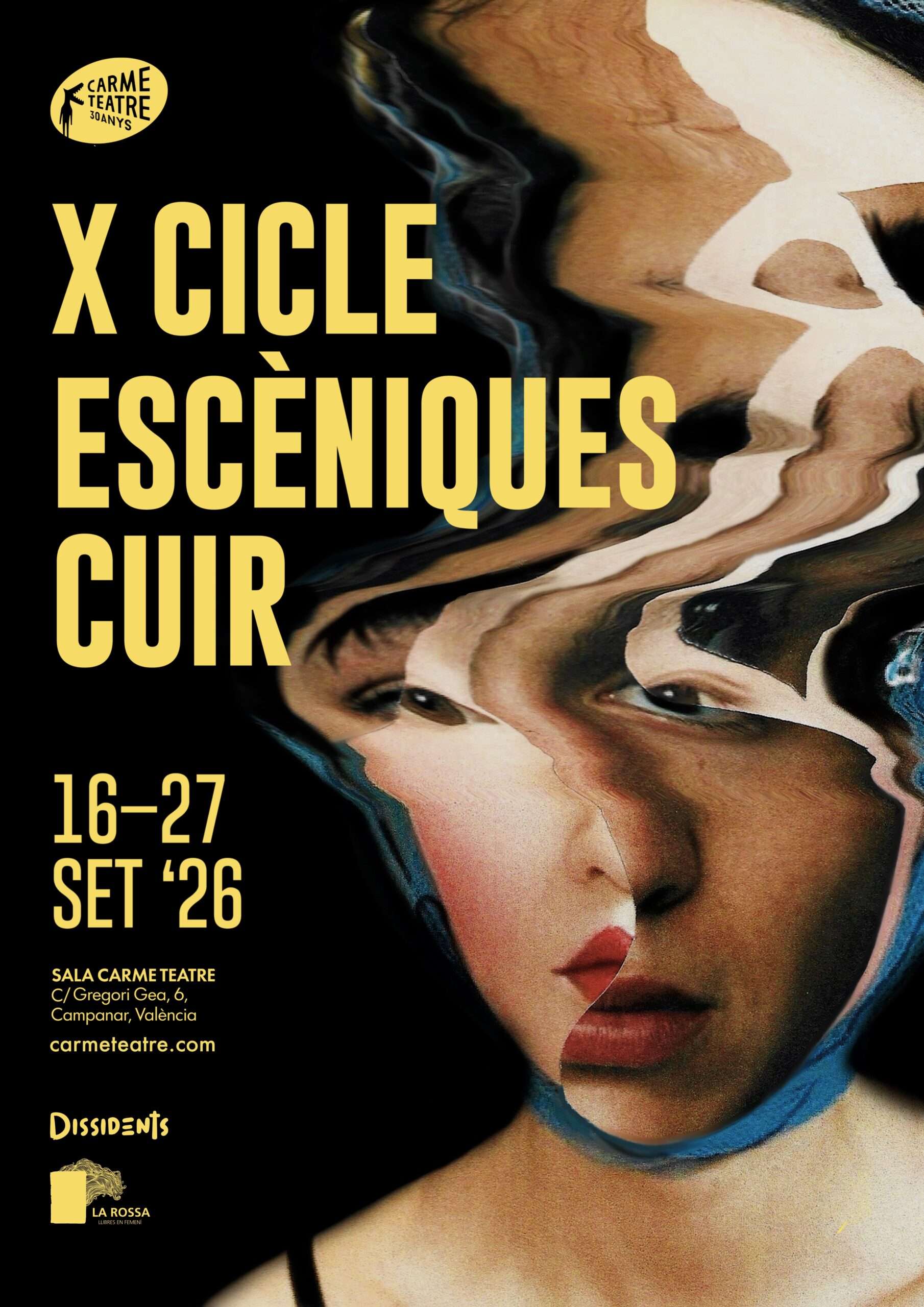 El X Cicle Escèniques Cuir reúne en Carme Teatre escena, pensamiento y activismo para abordar cuerpos, violencias y futuros posibles