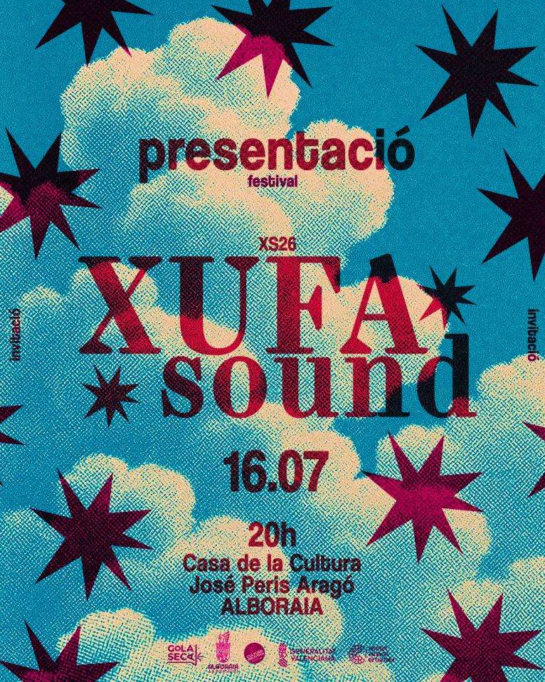 Alboraya presenta XufaSound 2026, su festival de música con Tremenda Jauría, El Diluvi, Grex, Abril, La Xica y El Malecón