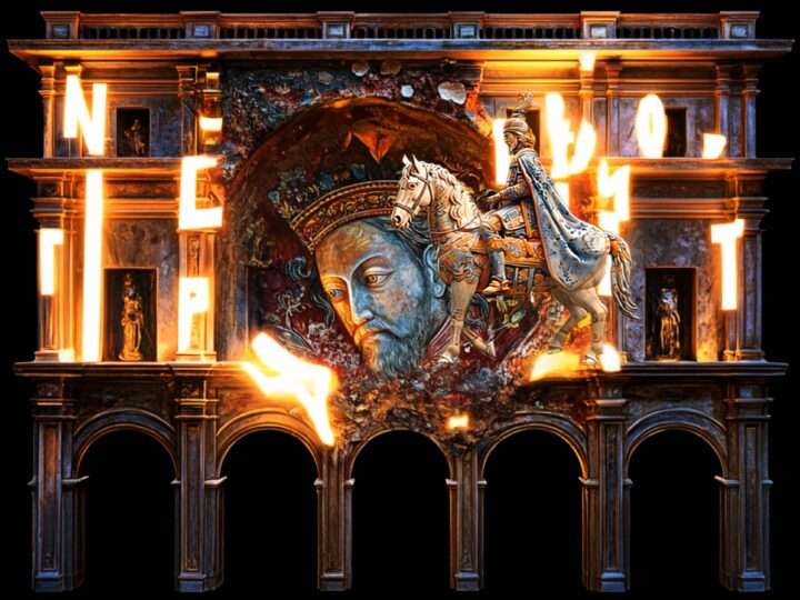 El Consorci de Museus inicia las celebraciones del 775 aniversario de Castellón de la Plana con un ‘videomapping’ sobre la fachada del Ayuntamiento
