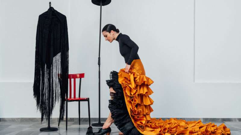 El Teatre Rialto acoge el estreno de ‘Antoñita: cuerpo y memoria’, una propuesta de danza flamenca accesible para personas sordas