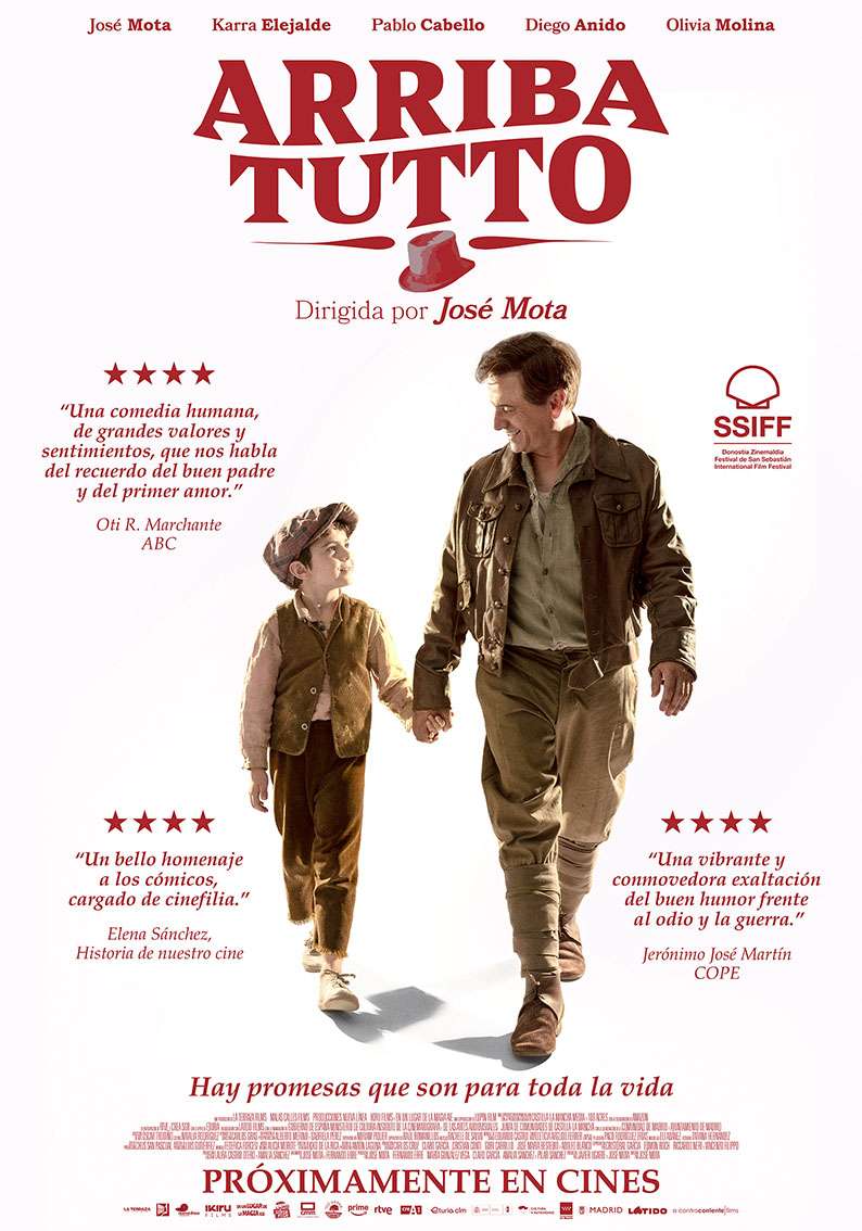JOSÉ MOTA PRESENTA SU ÓPERA PRIMA, «ARRIBA TUTTO», EN KINEPOLIS VALENCIA