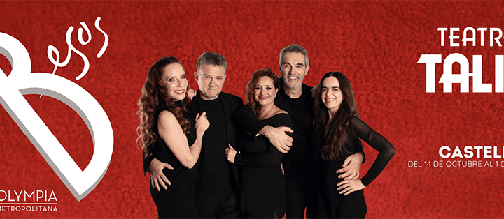 Albena Teatre estrena la versión en castellano de «Besos» en el Teatre Talia