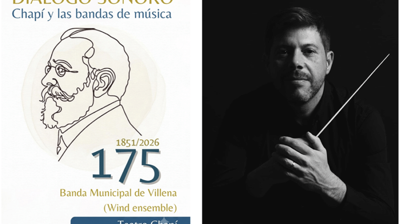 El Teatro Chapí continúa los actos del 175 aniversario del maestro Chapí con el concierto “Diálogo sonoro”
