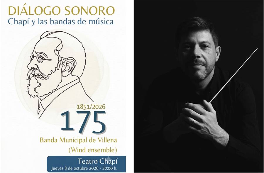 El Teatro Chapí continúa los actos del 175 aniversario del maestro Chapí con el concierto “Diálogo sonoro”