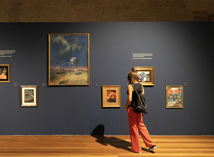 El Centre del Carme programa una visita especial a la exposición de José Segrelles centrada en el género de terror con motivo de Halloween