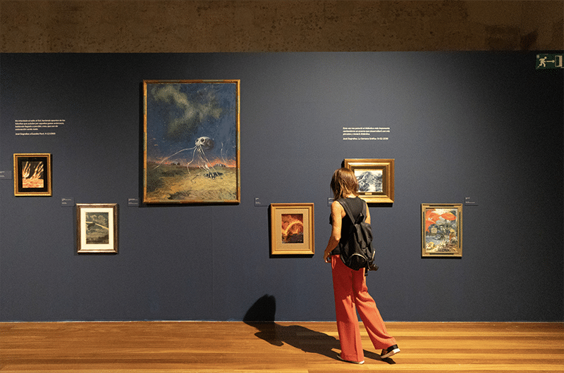 El Centre del Carme programa una visita especial a la exposición de José Segrelles centrada en el género de terror con motivo de Halloween
