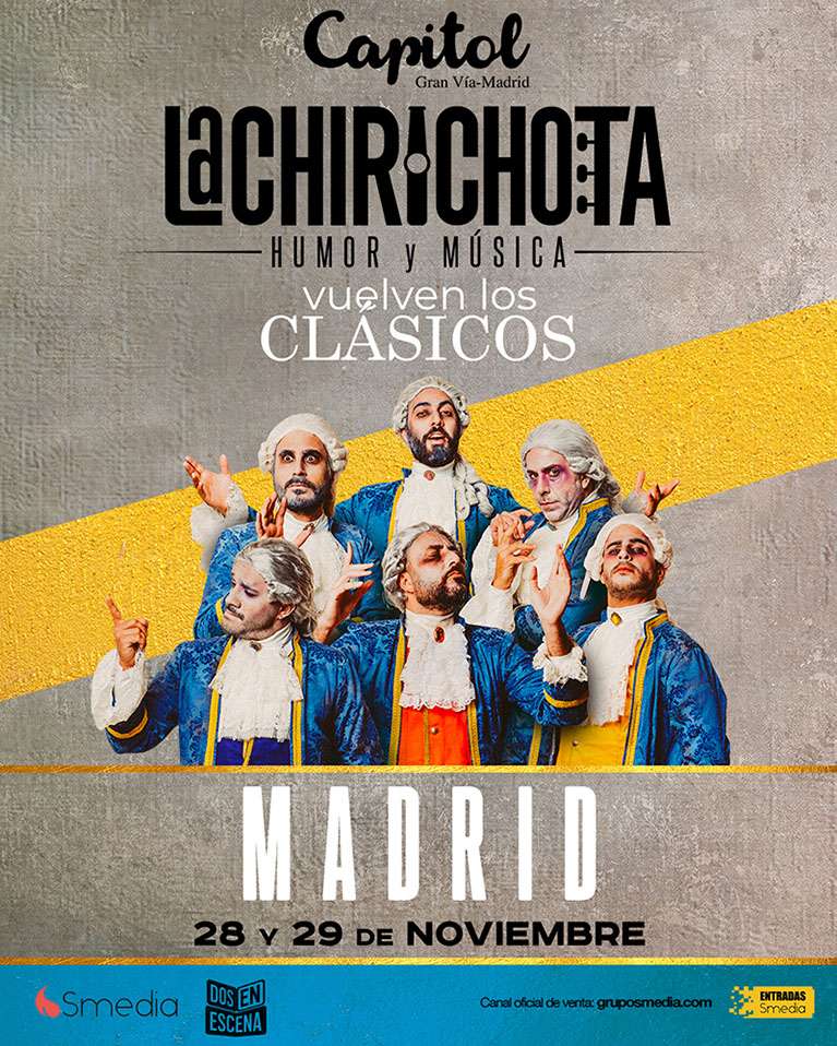 LA CHIRICHOTA, parodia musical basada en los compositores clásicos