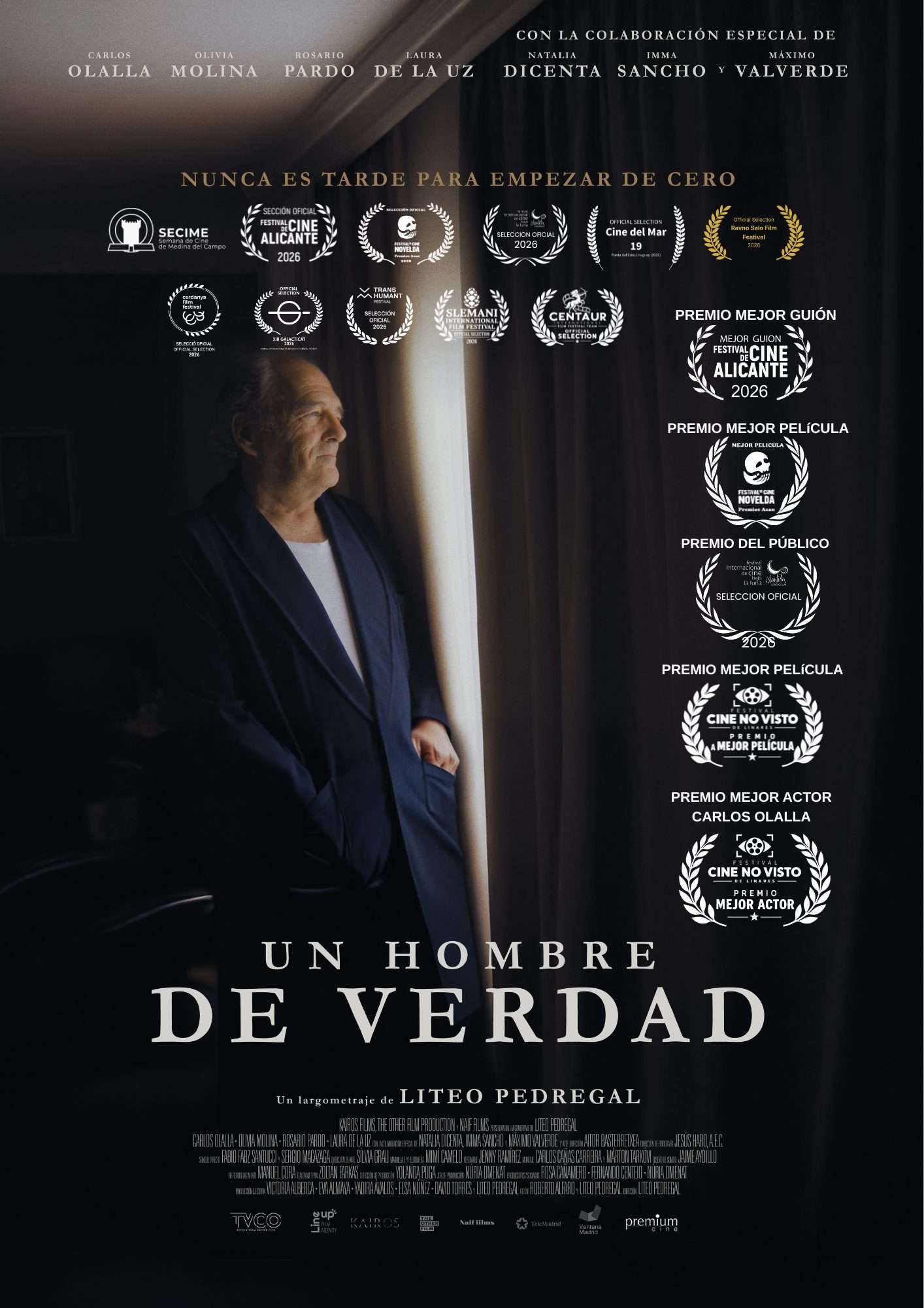 UN HOMBRE DE VERDAD nominada a Mejor película en CORTOPILAR
